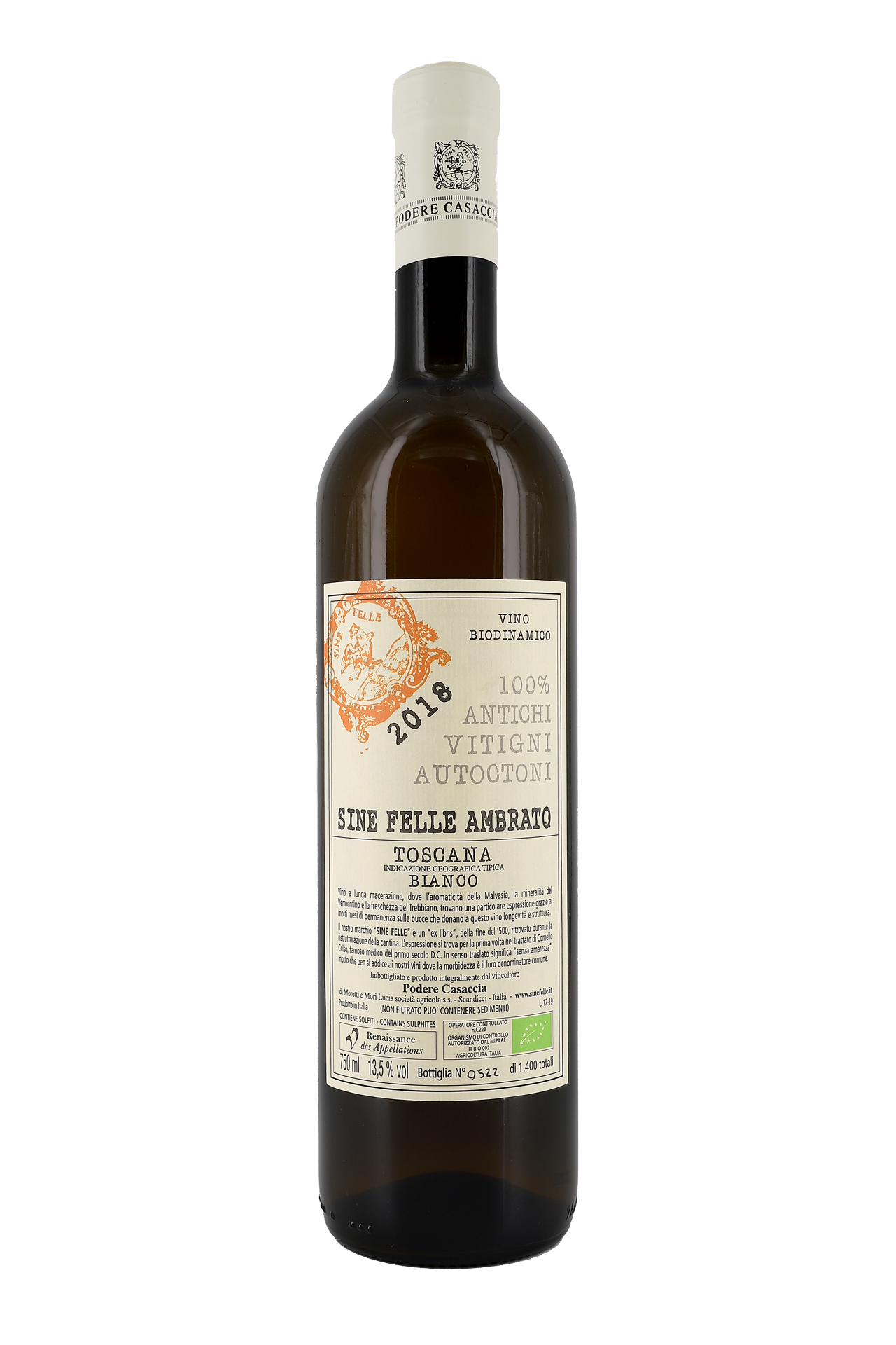 Vino Ambrato Sine Felle Podere Casaccia